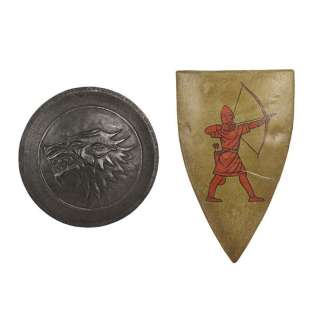 Game of Thrones (T.V. Series, 2011-2019) | Stark Production-Used Dressing Shield, Tarly Shield | Propstore
