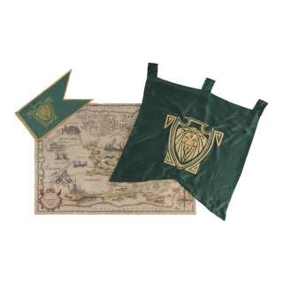 OZ THE GREAT AND POWERFUL (2013) - Lot #1239 : Land of Oz Map, Pennant, and Flag