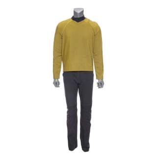 STAR TREK (2009) - Lot #1554 : Ensign Chekov‘s Tunic and Undershirt with Kirk‘s Pants