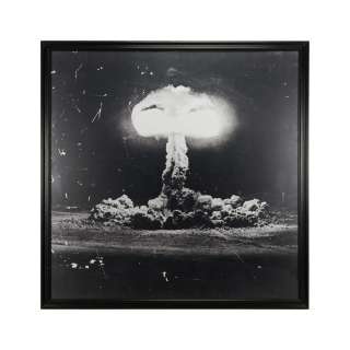 David Lynch - "Twin Peaks: The Return" Screen-Matched Nuclear Bomb Framed Photo from Gordon Cole‘s Office
