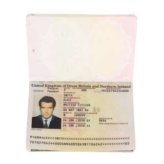 JAMES BOND: DIE ANOTHER DAY (2002) - Lot #240 : James Bond‘s (Pierce Brosnan) Passport