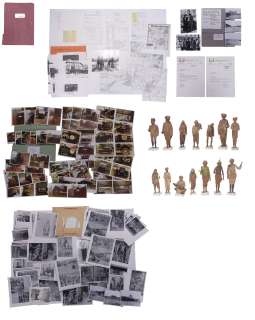 OUT OF AFRICA - Collection of Production Design Artwork, Maquettes, and Paperwork