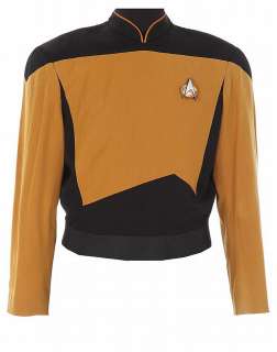 Lot 658 - LeVar Burton "Lt. Commander Geordi La Forge" tunic from Star Trek: The Next Generation.