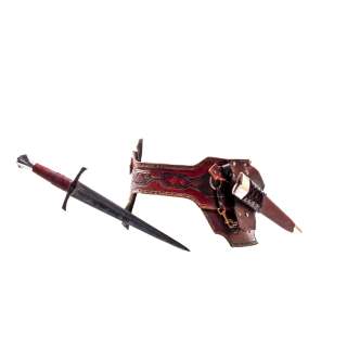 Into The Badlands (2015-2019) Ryder Oliver Stark Screen Used Dagger & Belt W/ Sheath Ep 201 | VIP Fan Auctions