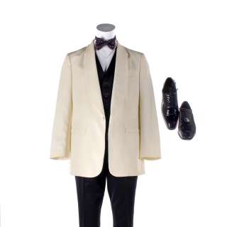 The Shrink Next Door Ike Screen Worn Stunt Double Jacket Vest Pants 4 Buttons Bow Tie Cufflinks & Shoes Ep 104 | VIP Fan Auctions