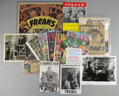 Freaks (1949) Rare US Title Card for the sideshow movie, 11 x 14 inches, French poster, vintage… | Ewbank’s