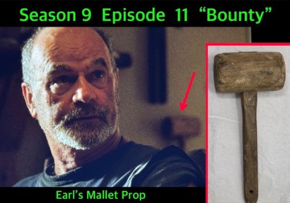 The Walking Dead Earl’s Prop Wooden Mallet With COA (Box #654) | eBay US