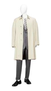 Mad Men - Don Draper (Jon Hamm) Screen-Worn Suit Ensemble and Topcoat from Pilot Episode