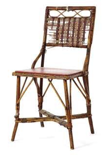 Casablanca wicker café chair from "Rick’s Café Américain". | Profiles in History