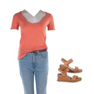 Jerry and Marge Go Large Dawn Anna Camp Screen Worn Shirt Pants & Shoes Ch 8 Sc 138-140 | VIP Fan Auctions