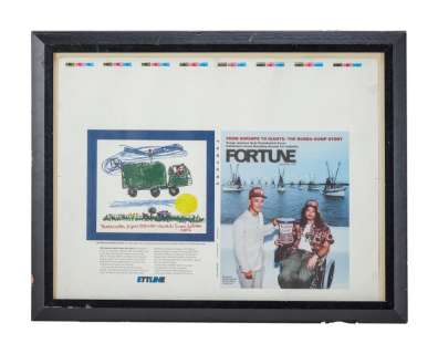 Lot 581 - FORREST GUMP: FORTUNE MAGAZINE COVER PROOF (WITH DVD)