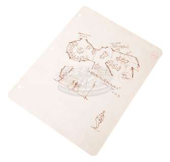 Lot 392 - Star Trek: The Original Series (TV) - Original Concept Art (Matt Jefferies)