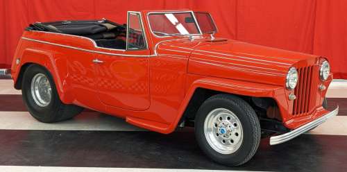 1949 Dragged Jeep Jeepster Convertible | misc / divers