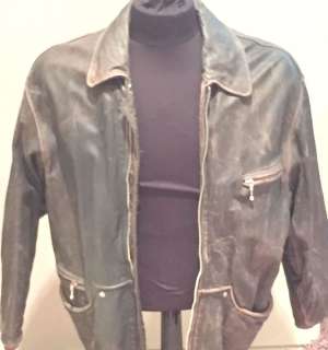 Helen Hunt Screen Worn Brown Leather Jacket From The Film Twister | Piece of the Past