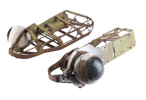 JAWS (1975) - Lot #231 : Pair of Photo-Matched Articulated "Bruce" Shark Eyes Previously Owned by Shark Fabricator Robert Mattey