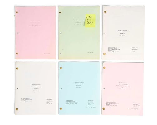 Paul Reubens | Lot 87 - “Pee-wee’s Playhouse” Seasons Three and Four Production Scripts (13) | Julien’s