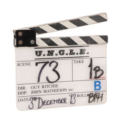 THE MAN FROM U.N.C.L.E (2015) - Lot #842 : Clapperboard