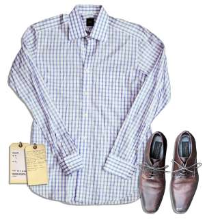 Ewan McGregor Screen Worn Wardrobe From ’’Haywire’’ -- With Wardrobe Tag & Premiere Props COA | Nate Sanders