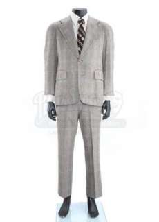 American Hustle (2013) | Irving Rosenfeld’s (Christian Bale) Suit, Shirt, and Tie | Propstore
