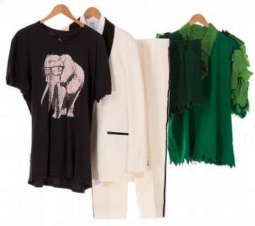 Lot 448 - Collection of (3) "Schmidt" as played by Jonah Hill costumes from 21 Jump Street.