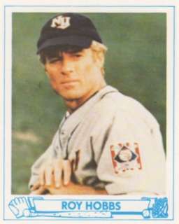Prop Baseball Trading Card for "Roy Hobbs" from The Natural | Blacksparrow