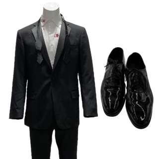 American Fiction Thelonious ’Monk’ Ellison’s Jeffrey Wright Tuxedo, Shirt Set, Bow Tie & Dress Shoes | VIP Fan Auctions