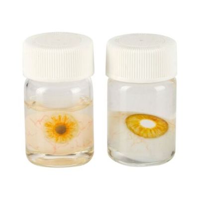 12 MONKEYS (1995) - Lot #4 : Jeffrey Goines‘ (Brad Pitt) Pair of Cross-Eyed Contact Lenses