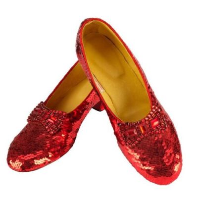 The Wizard of Oz (1939) | Lot 427 : 1989 Western Costume Company 50th Anniversary Dorothy Gale’s (Judy Garland) Pair of Ruby Slipper Replicas | Propstore