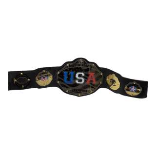 Heels Production Used Usa Championship Belt | VIP Fan Auctions