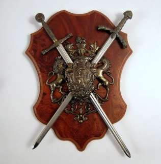 Harry Potter Philosopher’s Stone Sword Wall Crest Movie Props | Premiere Props