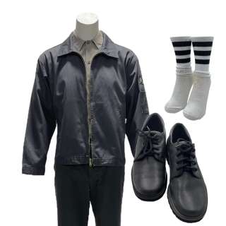 Lot #12: The Amazing Spider-Man 2 (2014) Max Dillon/Electro Clay Fontenot Screen Worn Stunt Double Jacket, Button-Up Shirt, Pants, Socks & Dress Shoes