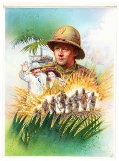 THE ADVENTURES OF YOUNG INDIANA JONES: OGANGA, THE GIVER AND TAKER OF LIFE VHS ORIGINAL ART BY MIKE BUTKUS. | Hake’s