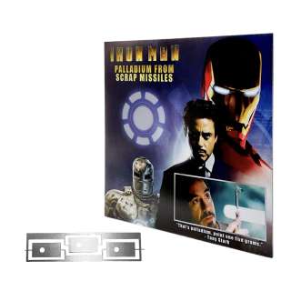 Iron Man (2008) Tony Stark (Robert Downey Jr) Screen Used Palladium Scrap Metal | VIP Fan Auctions