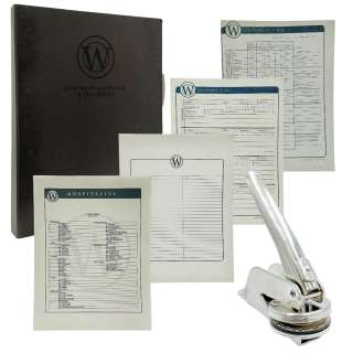 Snowpiercer Production Used Notary Stamp For Passes, Hospitality Binder & 4 Pages Of Paper Work | VIP Fan Auctions