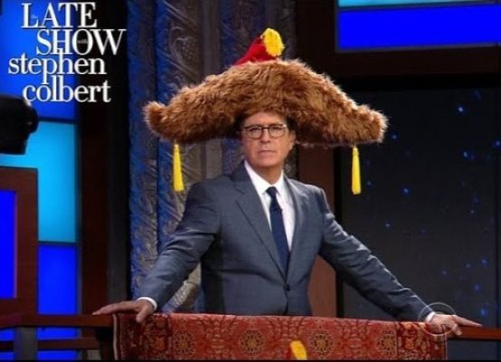 [PRE-SALE] Colbert‘s BIG FURRY HAT as seen on THE LATE SHOW WITH STEPHEN COLBERT