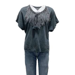 Road House Ellie Screen Worn Shirt & Jeans Ch 4 | VIP Fan Auctions