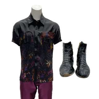 Road House Knox Screen Worn Button-Up Shirt, Pants & Boots | VIP Fan Auctions