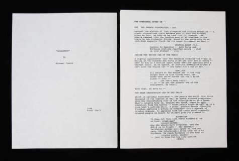 James Bond Goldeneye - First draft script, later printed. | Ewbank’s