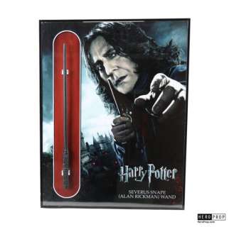 Harry Potter Franchise | Harry Potter Franchise (2001-2011) – Severus Snape (Alan Rickman) Wand Display | HeroProp