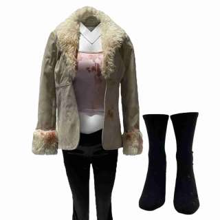 Lot #126: Y2K Laura (Rachel Zegler) Screen Worn Jacket, Shirt, Pants & Socks Ch 2b Sc 55-60