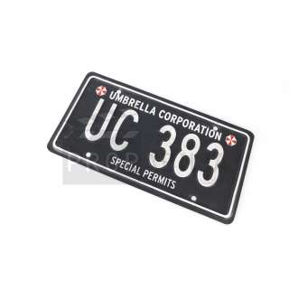 Resident Evil: Apocalypse - Umbrella Corporation license Plate (0008) | Propabilia