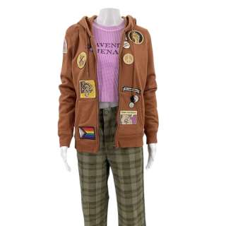 Scream VI Mindy Meeks-Martin (Jasmin Savoy Brown) Screen Worn Hoodie, Waffle Sweater & Pants Ch 2a Sc 49-88 | VIP Fan Auctions