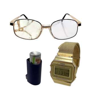Eddington Joe ( Joaquin Phoenix) Screen Used Watch, Inhaler & Glasses | VIP Fan Auctions