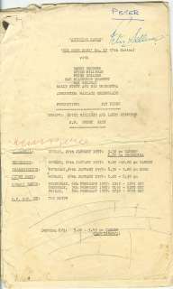 Peter Sellers’ script for ’The Goon Show’ episode entitled ’Shifting Sands’, 1957 | Bonhams