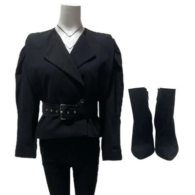 Power Book IV Force Claudia (Lili Simmons) Screen Worn Coat, Tank Top, Pants & Gianvito Rossi Heels Ch 2 Ep 201 | VIP Fan Auctions