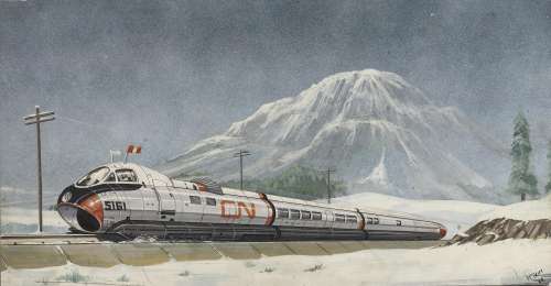 Joe 90: Canadian Monorail Train, from the episode ’Breakout’, | Bonhams