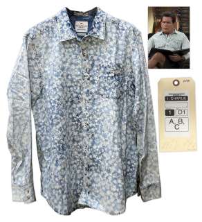Charlie Sheen Screen-Worn Floral Shirt from ‘‘Anger Management‘‘