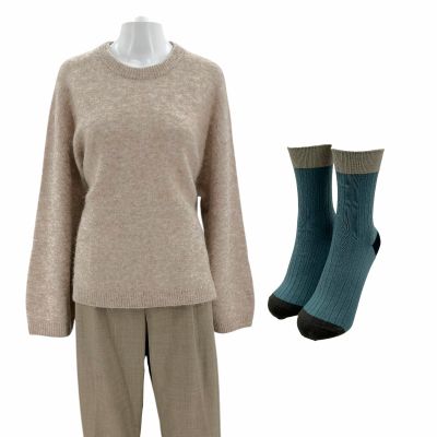 Project Hail Mary Eva Stratt Screen Worn Photo Double Jumper, Trouser & Socks Ch 3, 5, 7, 9 Sc Multiple | VIP Fan Auctions