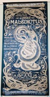 Lot 90 - Fantastic Beasts and Where to Find Them (2016) - Cirque Arcanus French Circus Poster