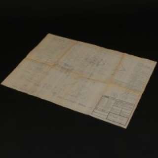 Doctor Who - Production used floor plan - Resurrection of the Daleks